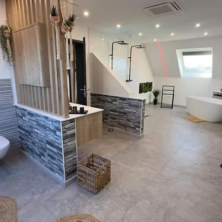 Maison Chez Nounou Sauna Jacuzzi Jardin Arbore * Etting