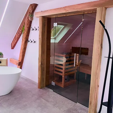 Maison Chez Nounou Sauna Jacuzzi Jardin Arbore Holiday home